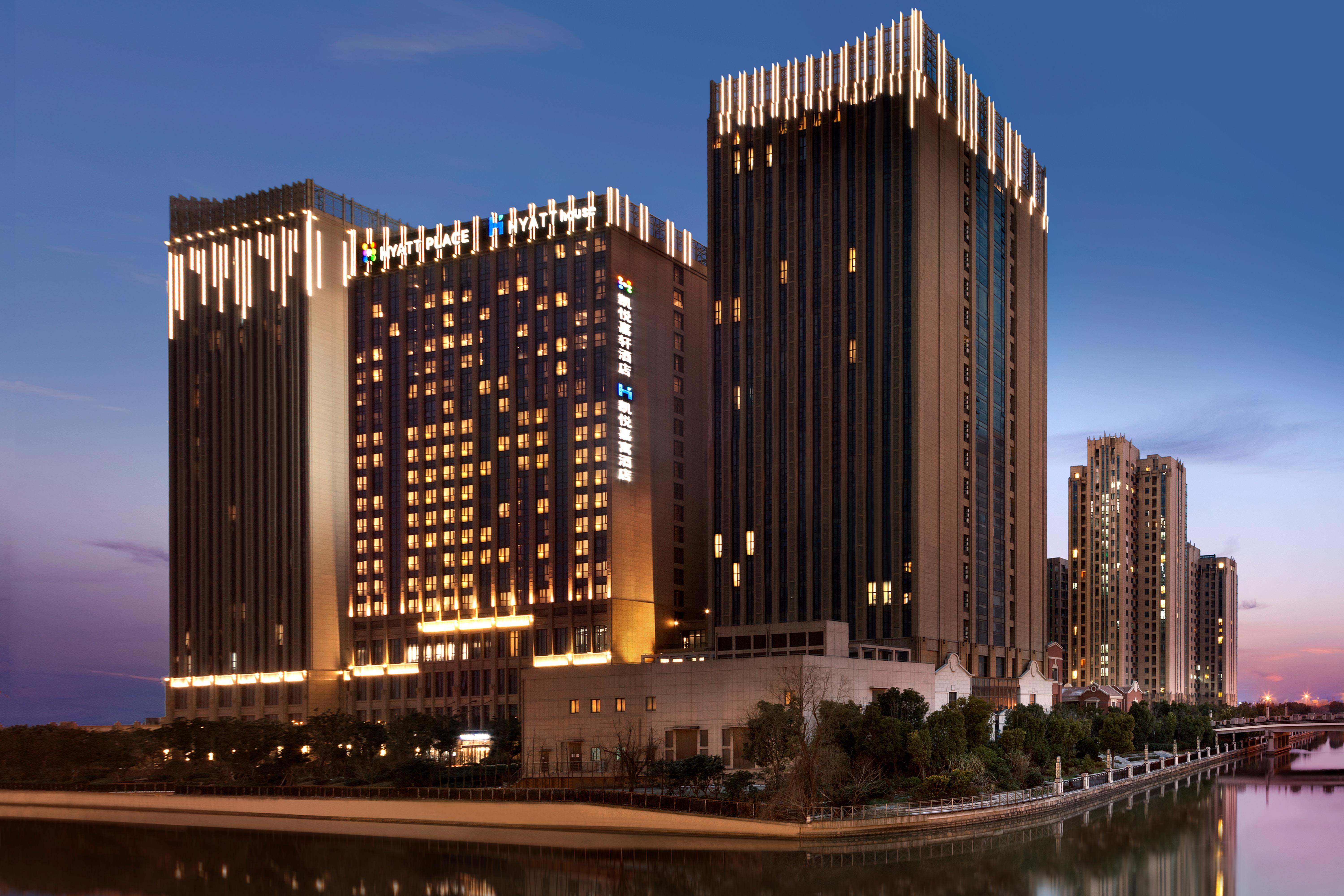 Hyatt House Shanghai New Hongqiao Bagian luar foto